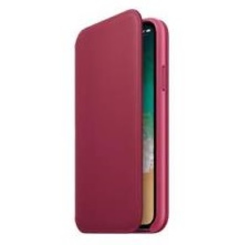 Apple Iphone X Leather Folio Berry